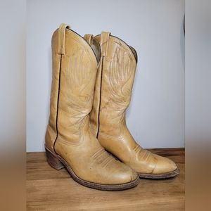 Western cowboy boots made in Canada